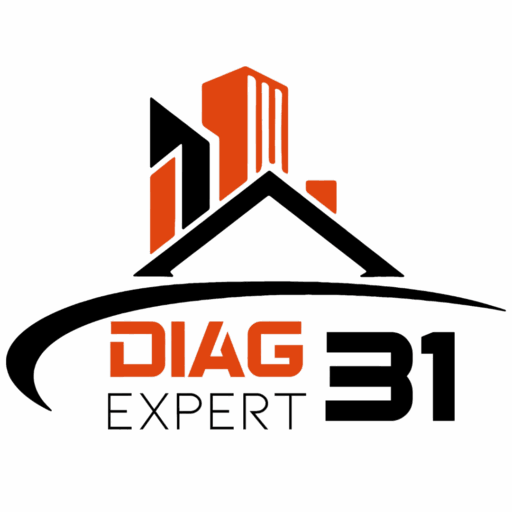 Logo officiel de DIAG EXPERT 31, spécialiste du diagnostic immobilier à Toulouse et en Haute-Garonne.